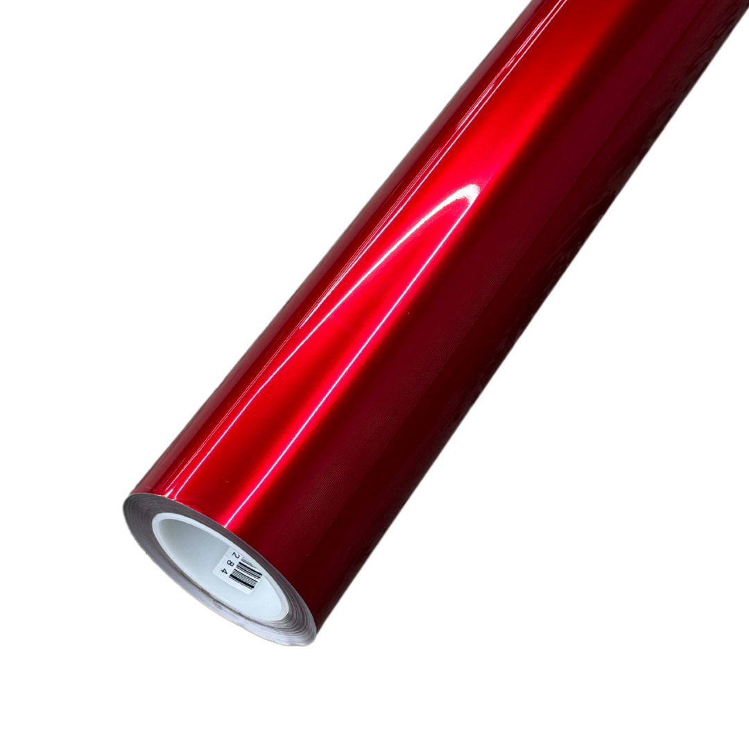 PET Metallic Inferno Red